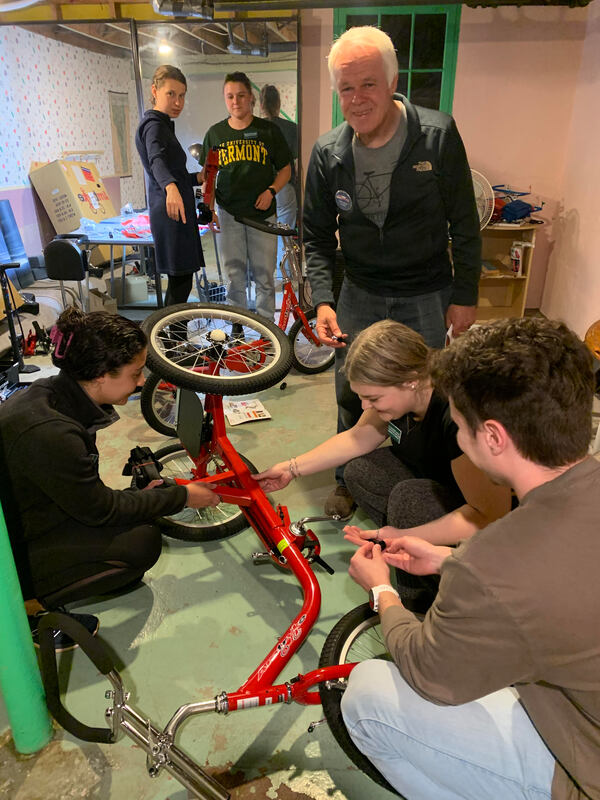 Tryke Build with UVM OT and PT Students